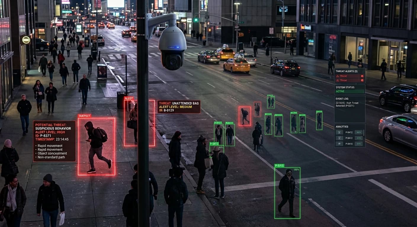 Threat Detection for Smart Surveillance